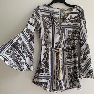 A Paisley romper